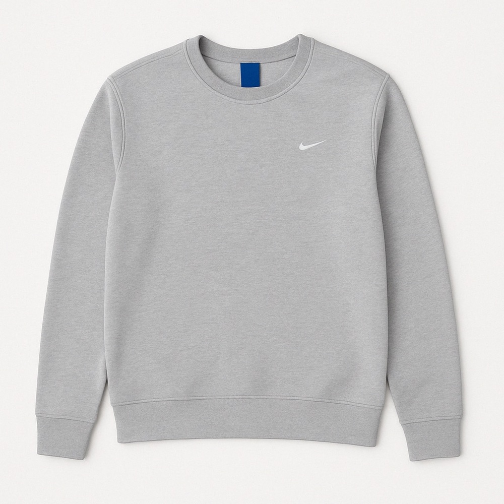 Nike Crewneck Sweatshirt – Heather Grey